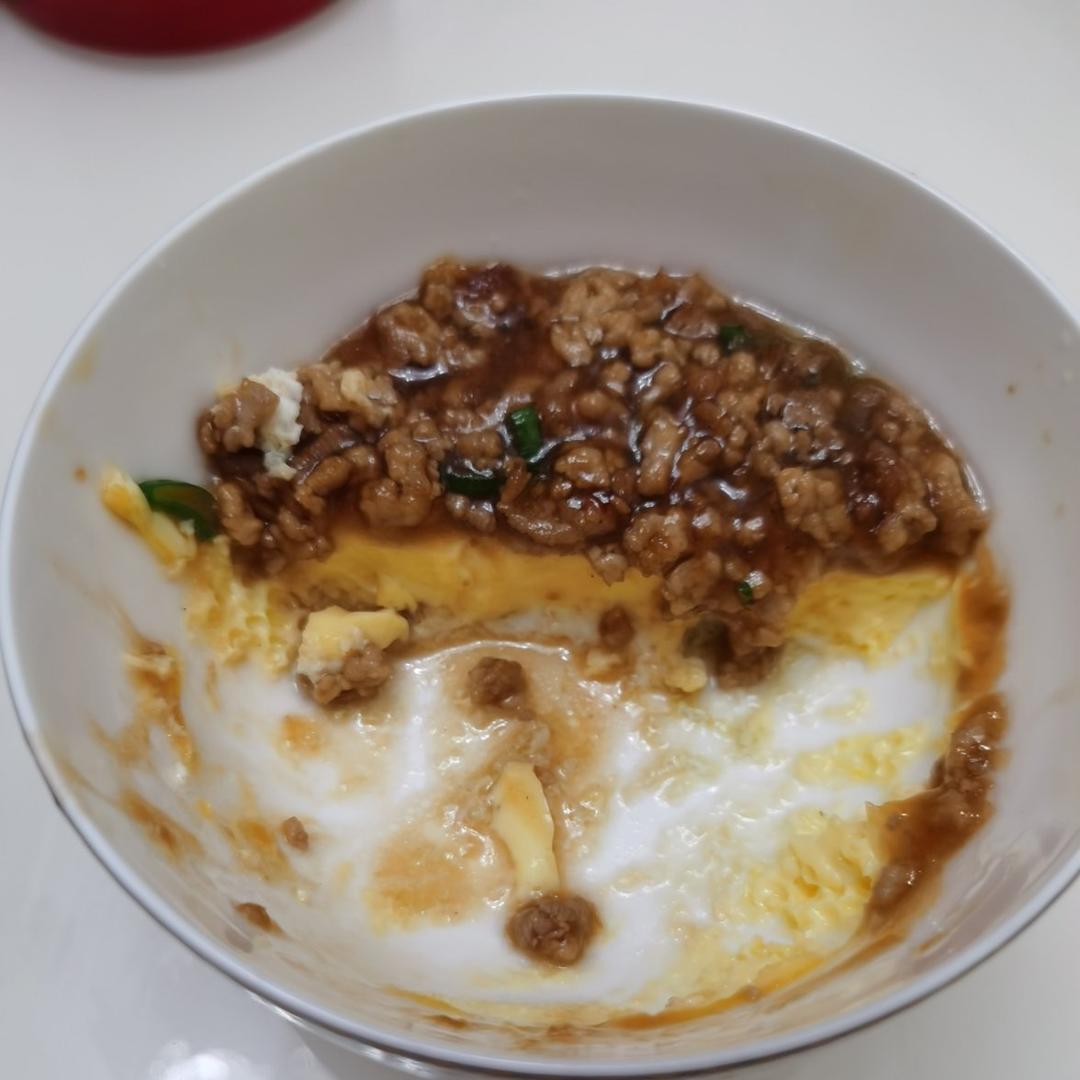 比布丁还要嫩！巨好吃又营养的肉末水蒸蛋