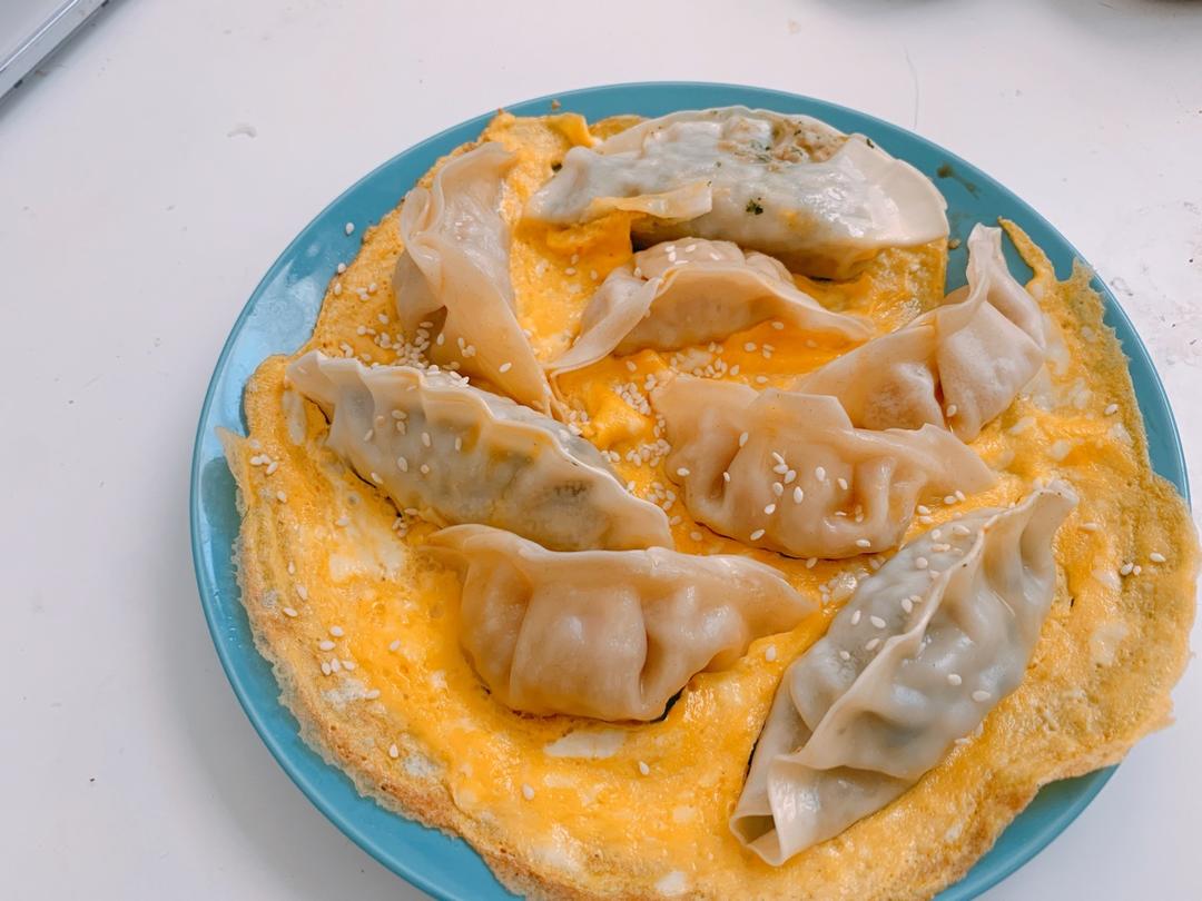 懒人快手抱蛋煎饺