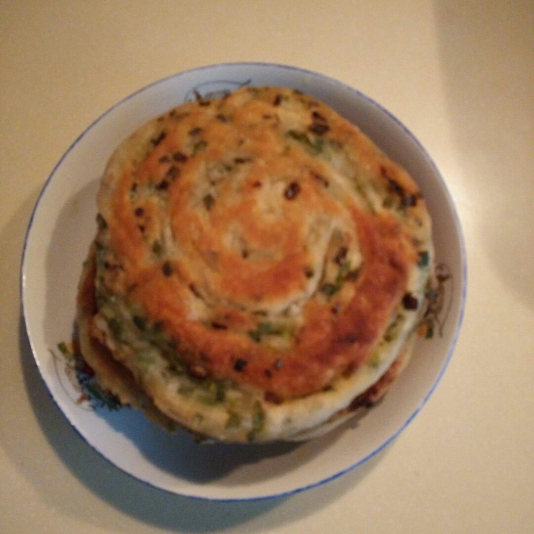 葱油发面饼