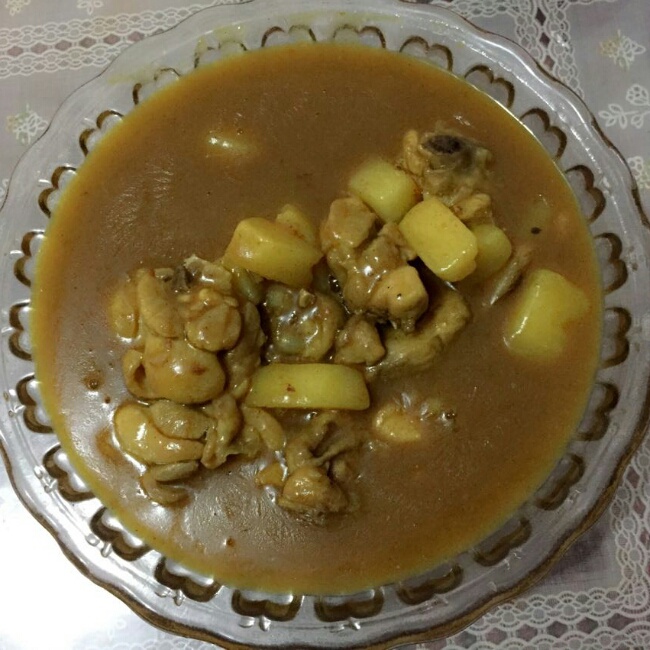咖喱土豆鸡块