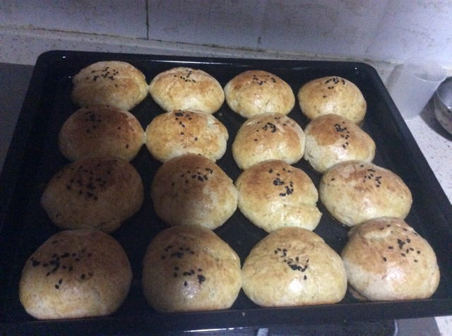 鲜奶油小餐包（一次发酵）