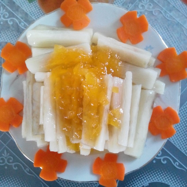 冰镇蓝莓山药