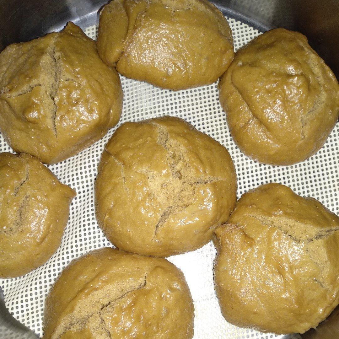 红糖燕麦开花馒头