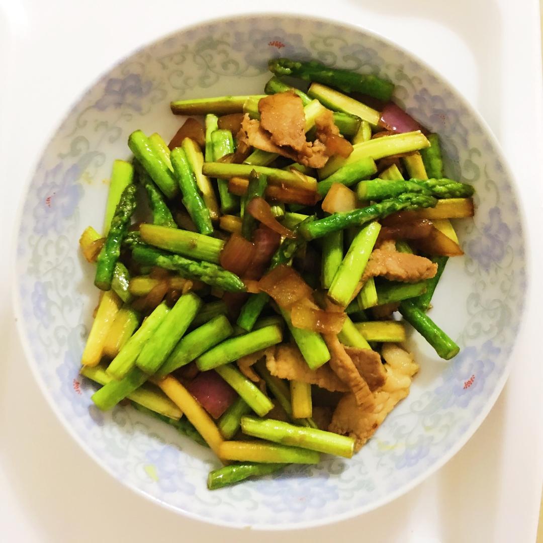 芦笋炒肉