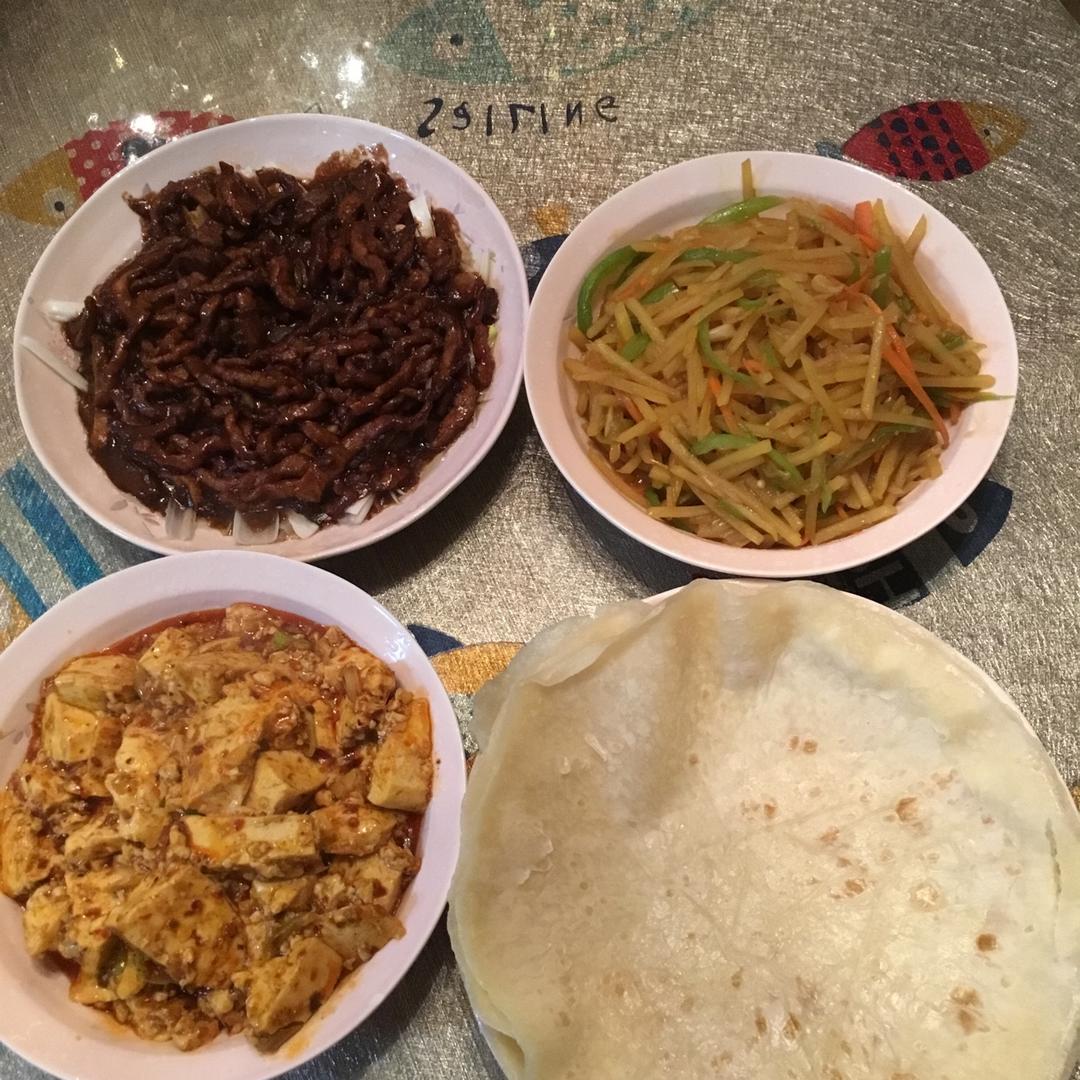 京酱肉丝