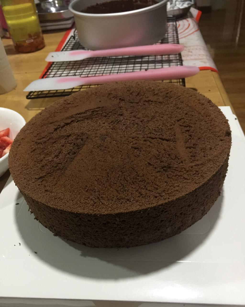 巧克力戚风蛋糕