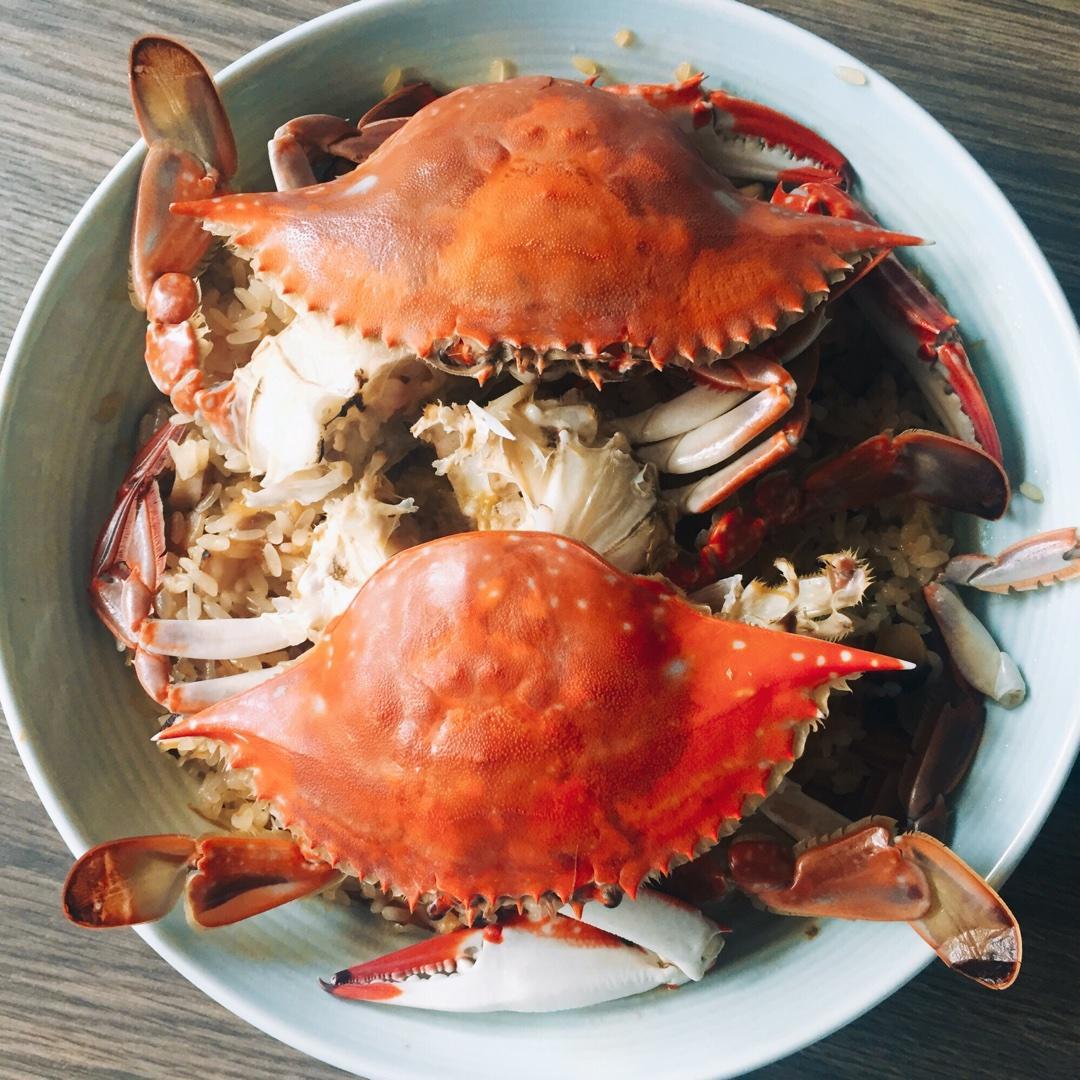 红蟳米糕- 海蟹蒸糯米饭（每一口都是大海的鲜甜）的做法