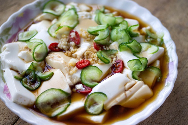 pigpigstar做的浇汁内酯豆腐