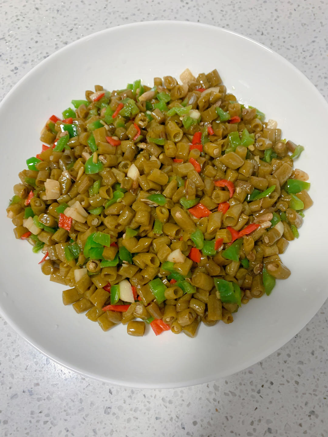 炒酸豆角的做法