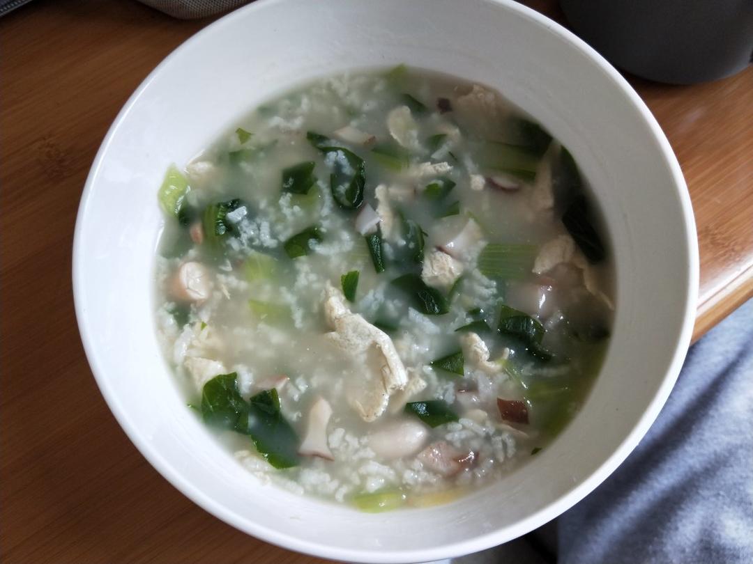 健康美味素食青菜粥