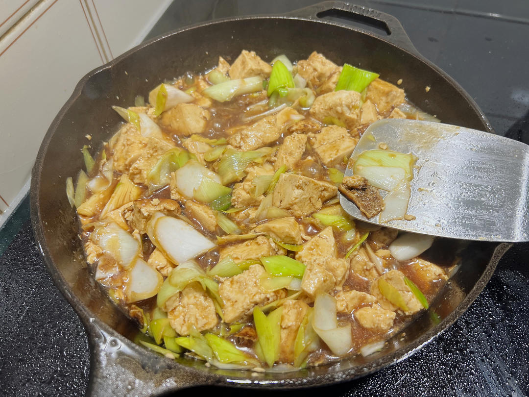 香气好似葱烧海参的葱烧豆腐
