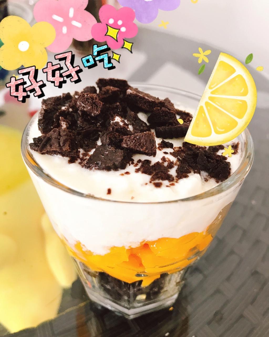 芒果酸奶杯
