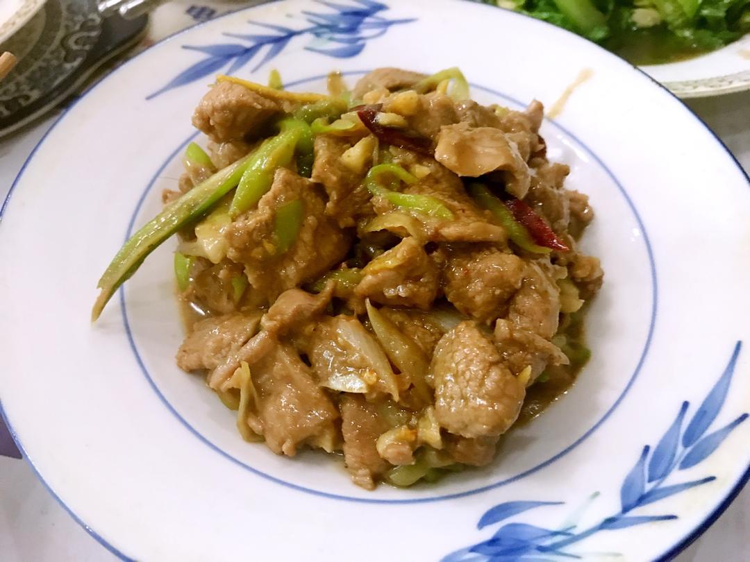 葱爆羊肉