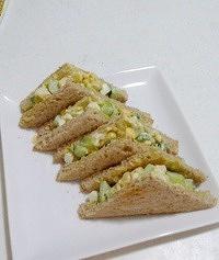 鸡蛋沙拉三明治的做法 步骤7