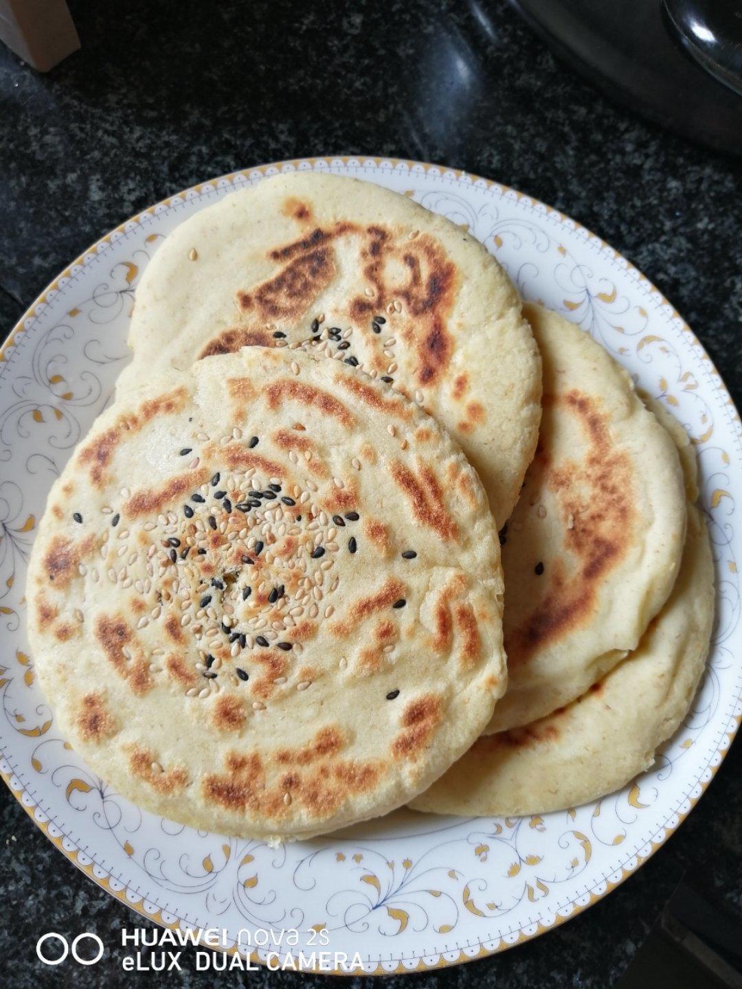 超好吃的家庭版芝麻烧饼