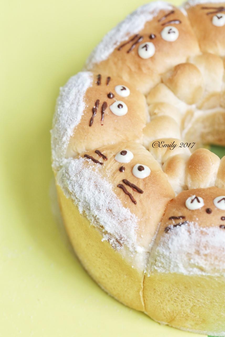 龙猫挤挤小面包