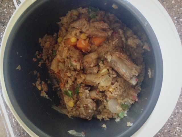 排骨焖饭