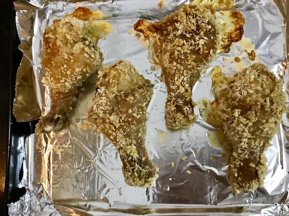 直击KFC脆皮鸡腿