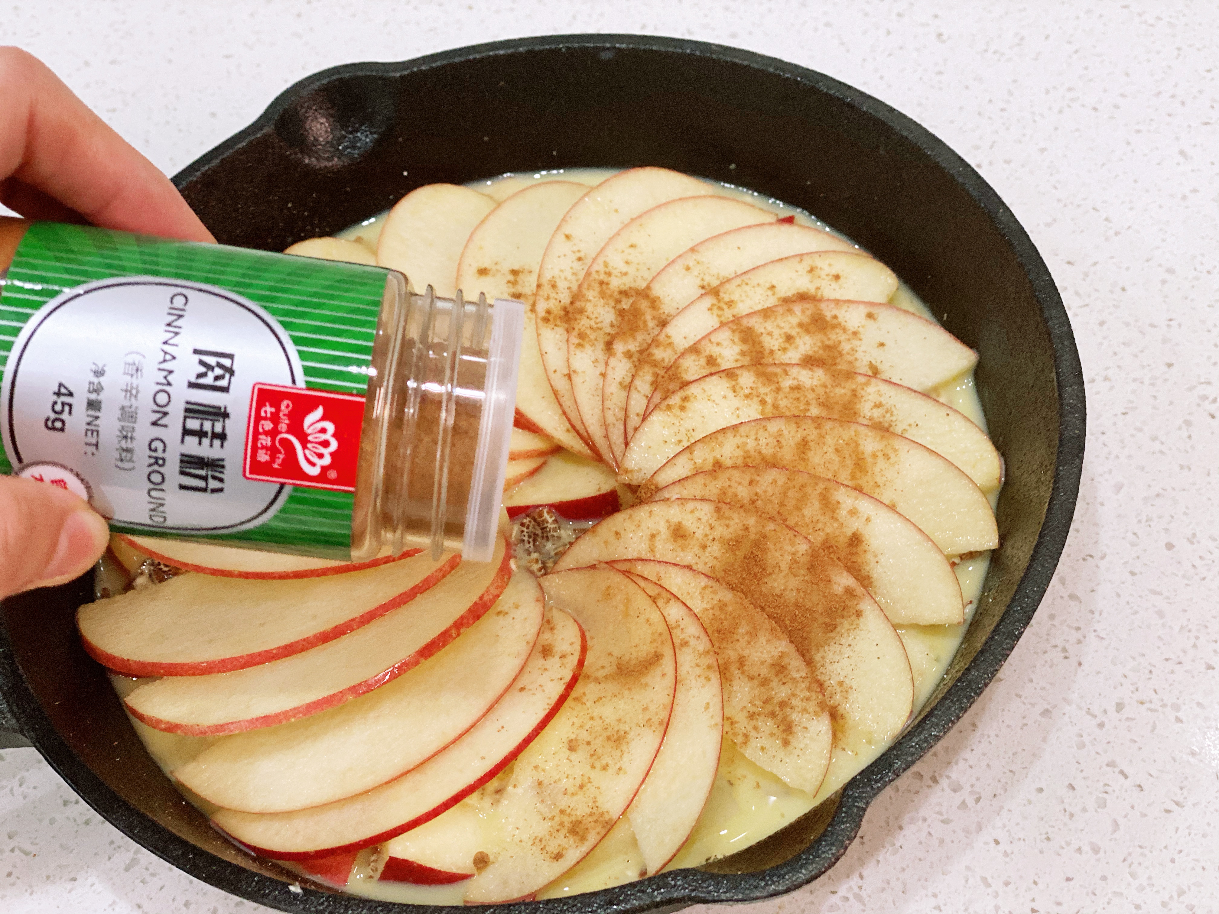 肉桂苹果烤燕麦的做法 步骤8