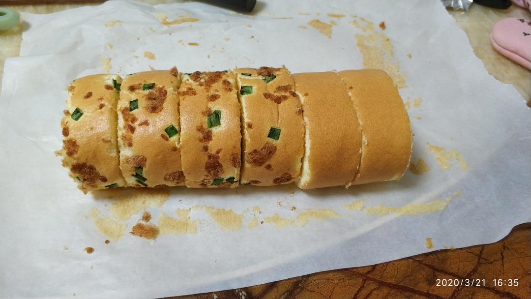 万用方子‼️口感滋润的酸奶&肉松沙拉夹心小蛋糕🍰