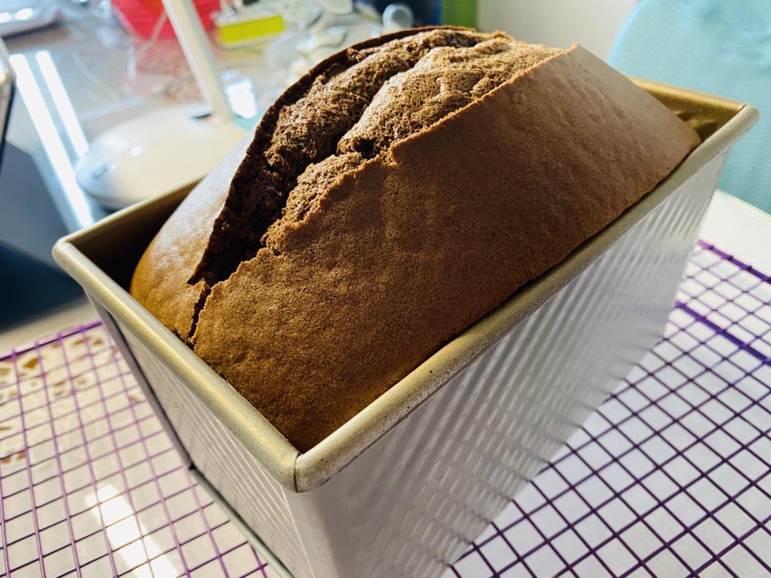 柔软的黑钻吐司🍞可可蛋糕夹牛奶吐司 一箭双雕的美味