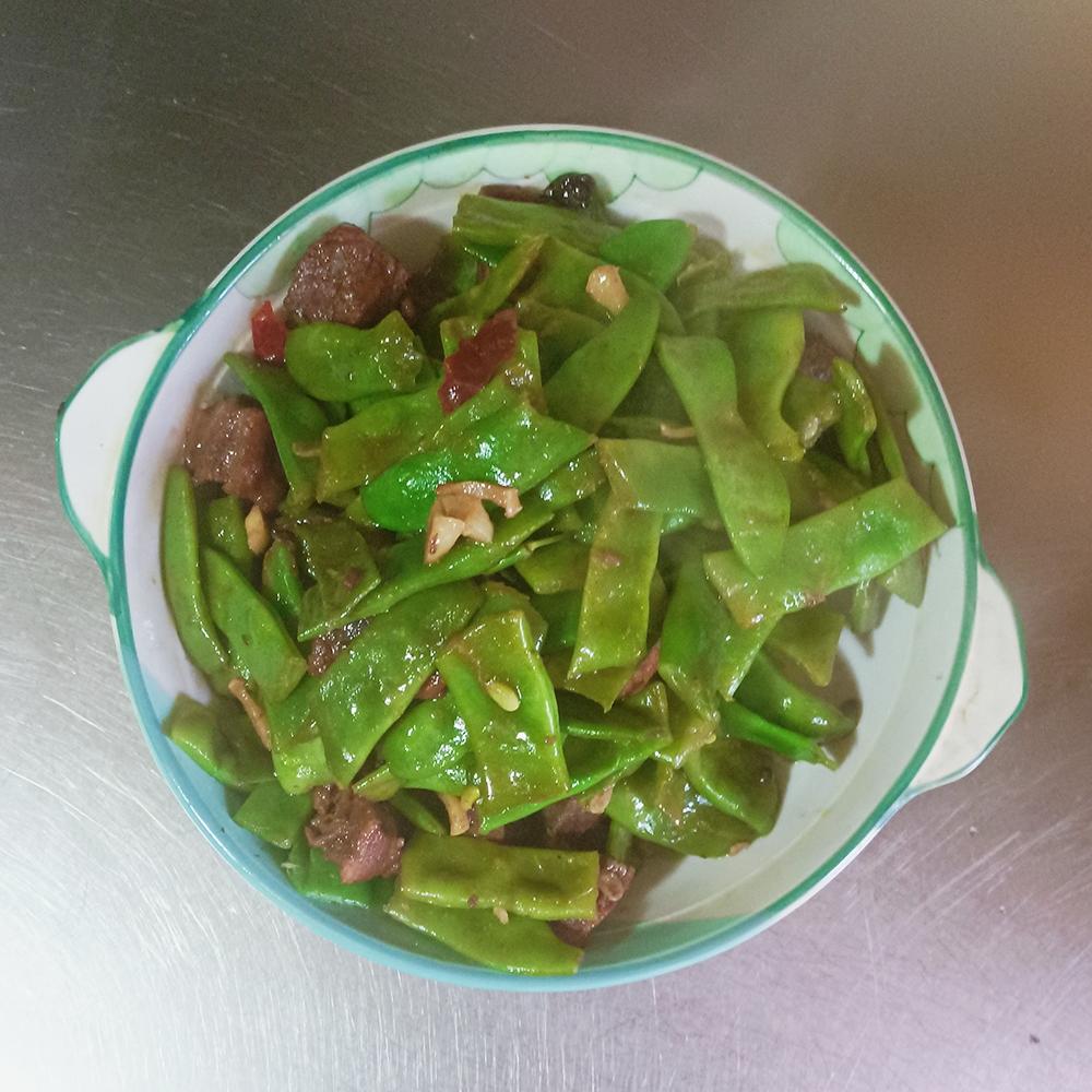 下饭神器 扁豆炒肉