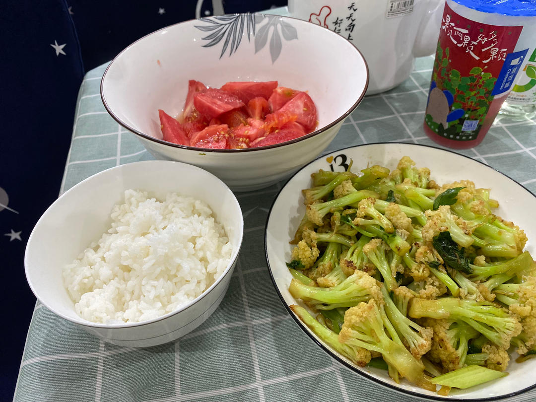 和饭店一个味道的干锅花菜