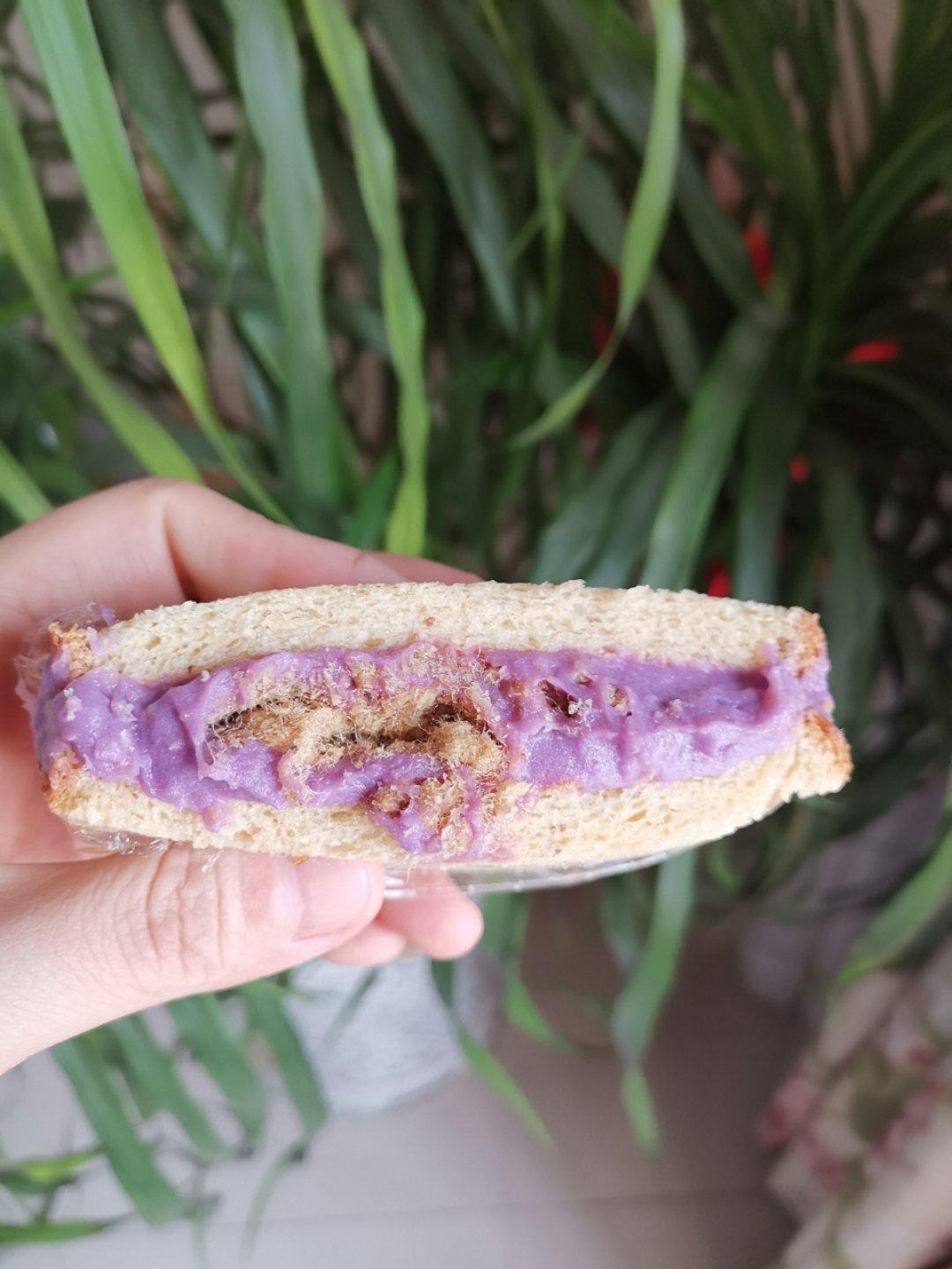 紫薯芋泥/鸡蛋肉松三明治大全🥪