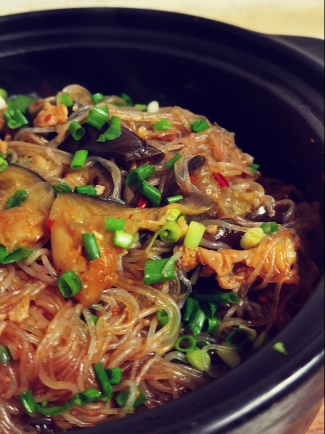 茄子粉丝煲