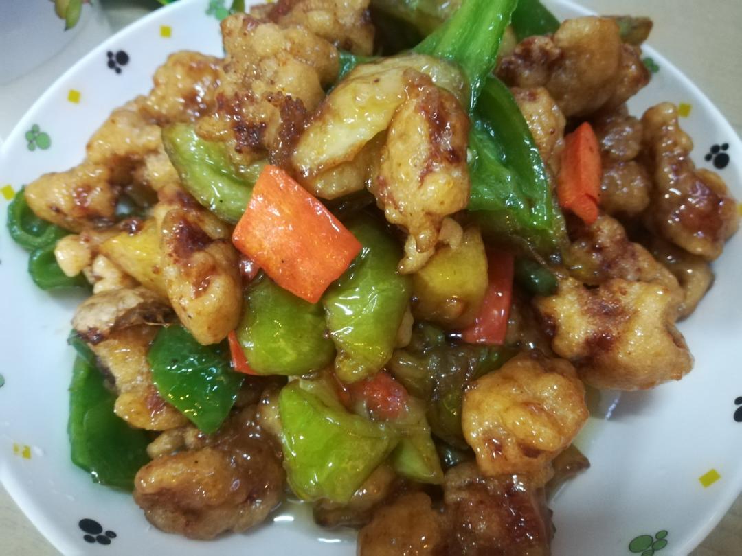 溜肉段烧茄子（东北硬菜呀哈哈）