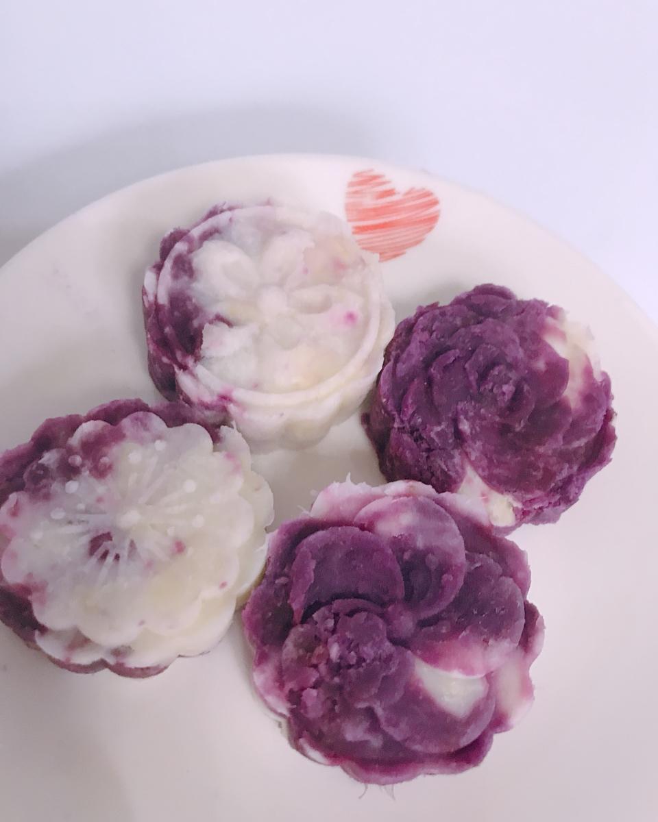 李小周kimmy做的紫薯山药糕