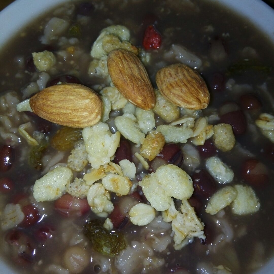 红豆燕麦粥