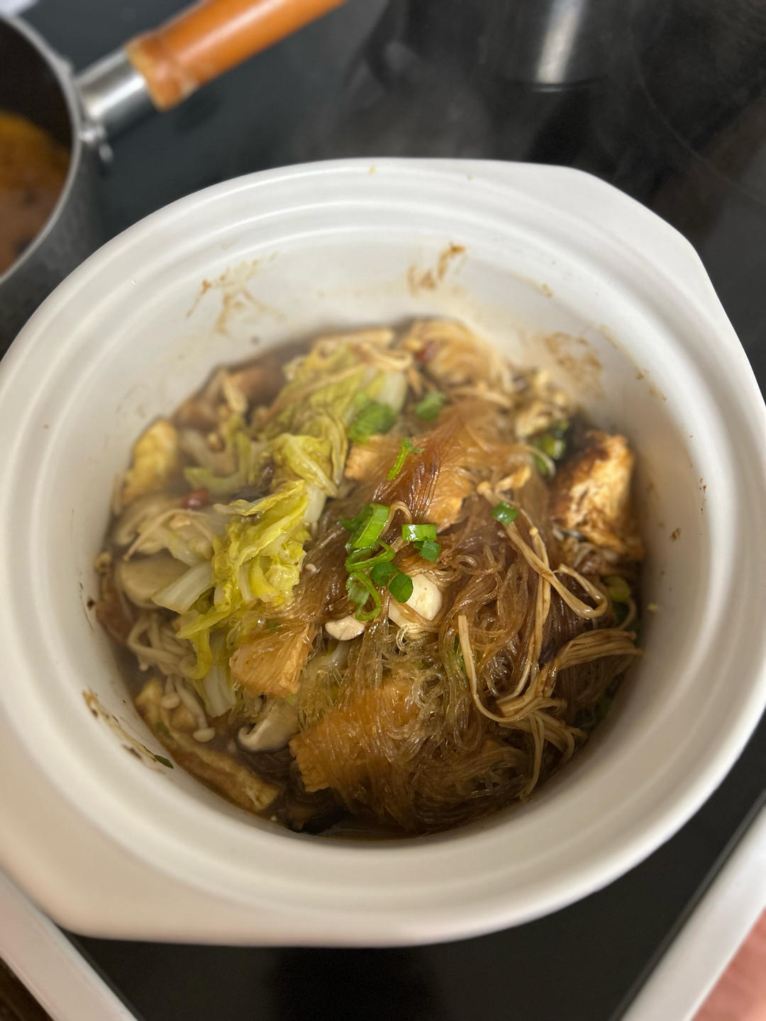 白菜豆腐煲