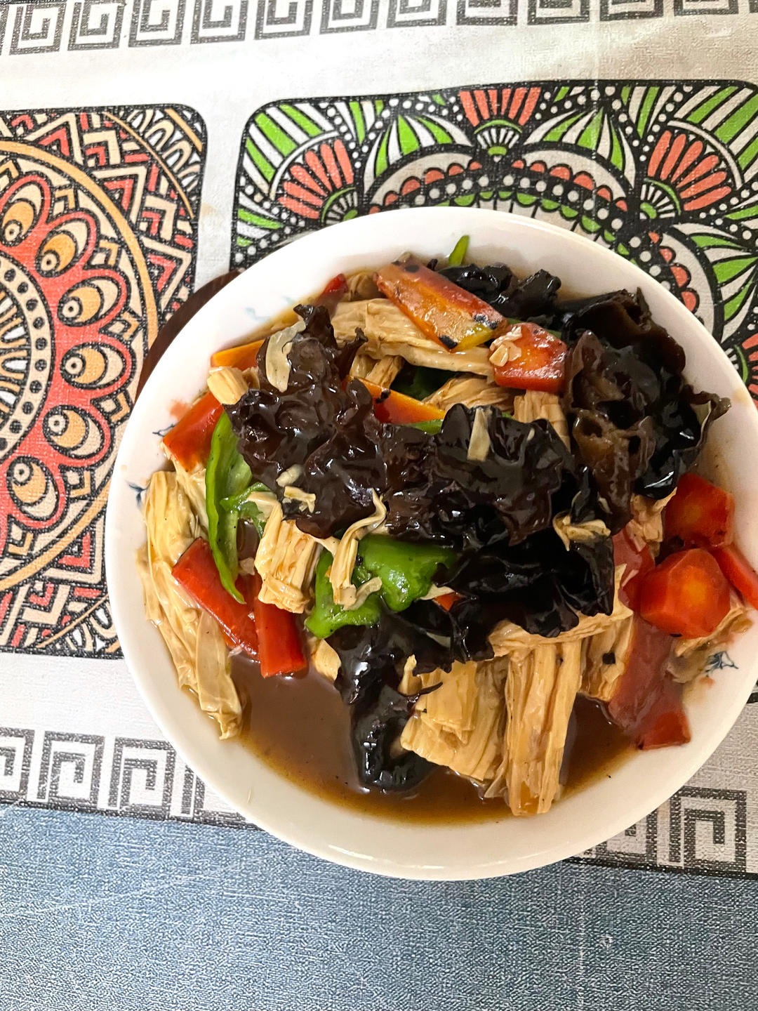 比肉还好吃的烧腐竹