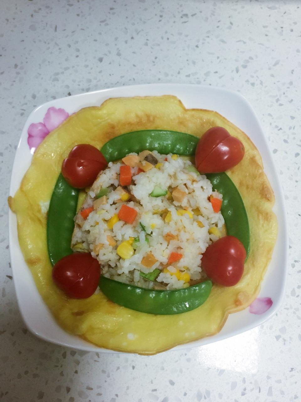 七彩炒饭