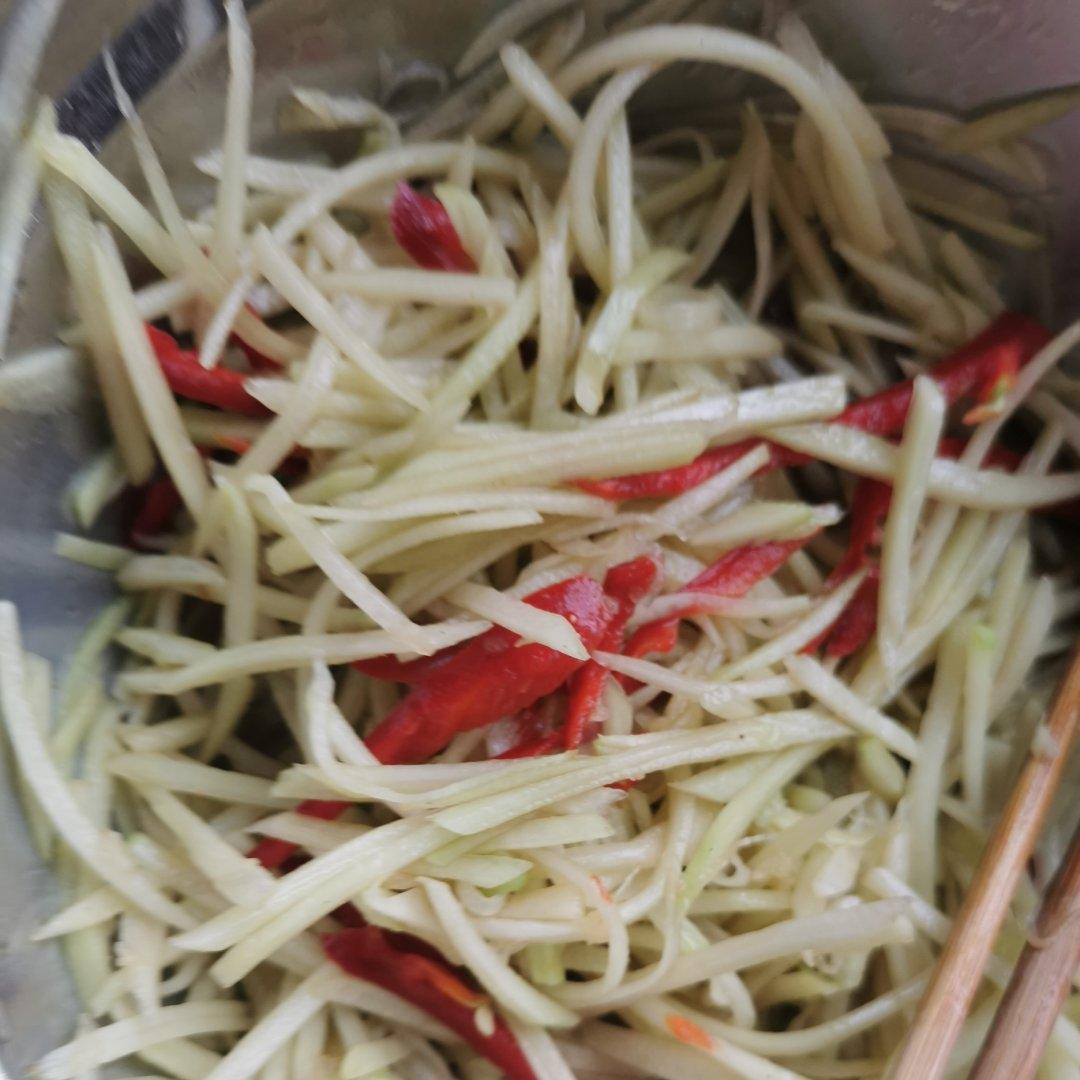 凉拌佛手瓜