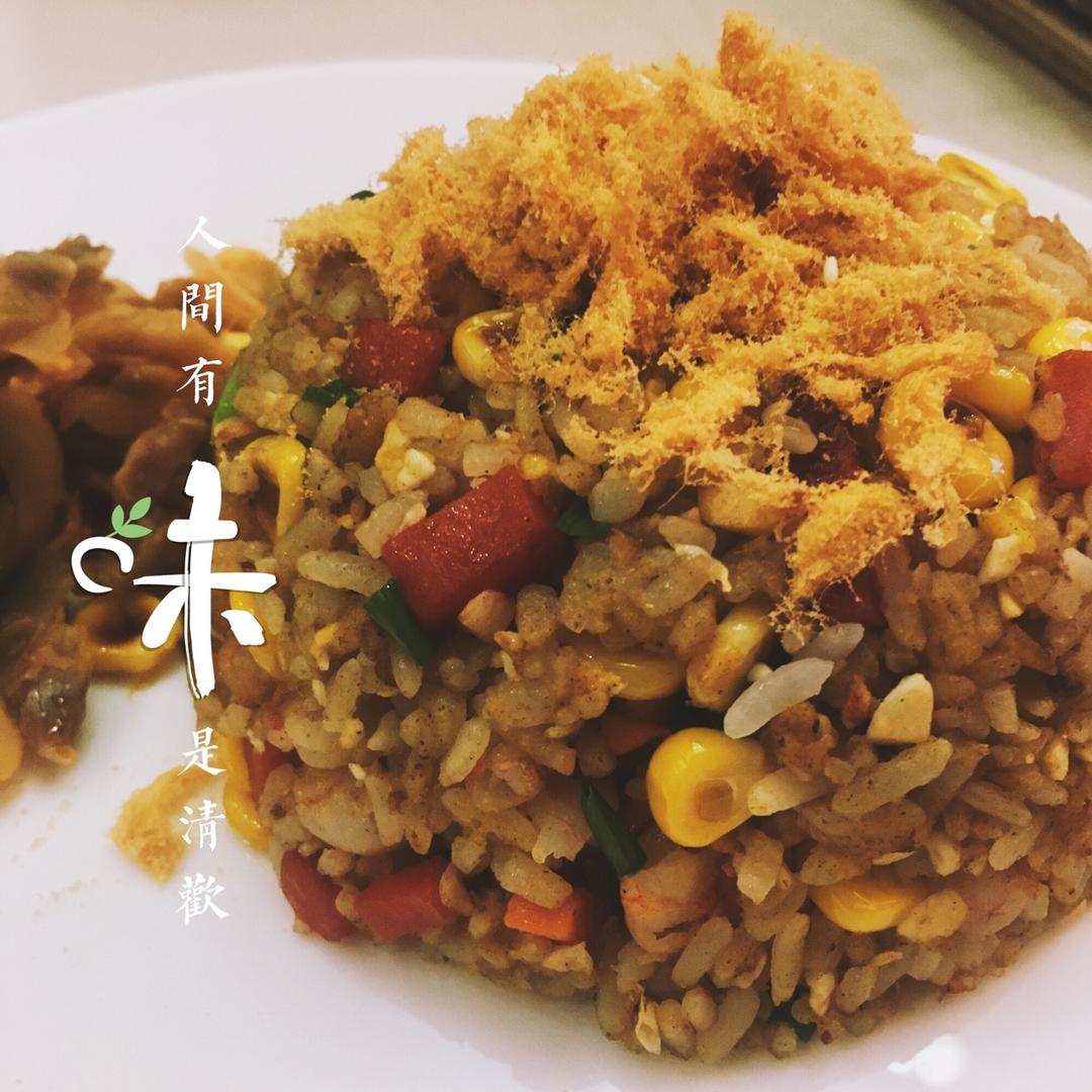 【耳光炒饭 & 烤茄子】