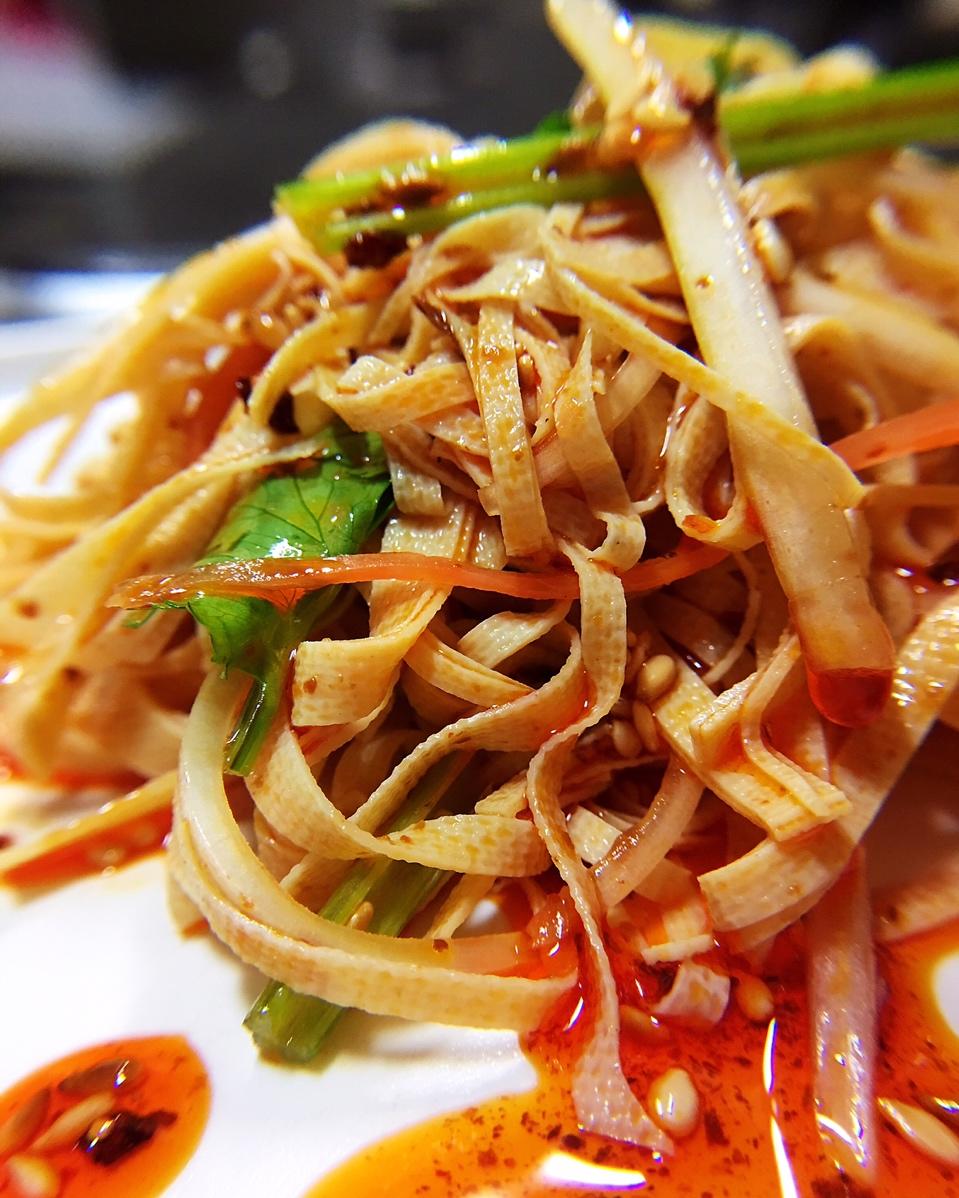 葱香干豆腐