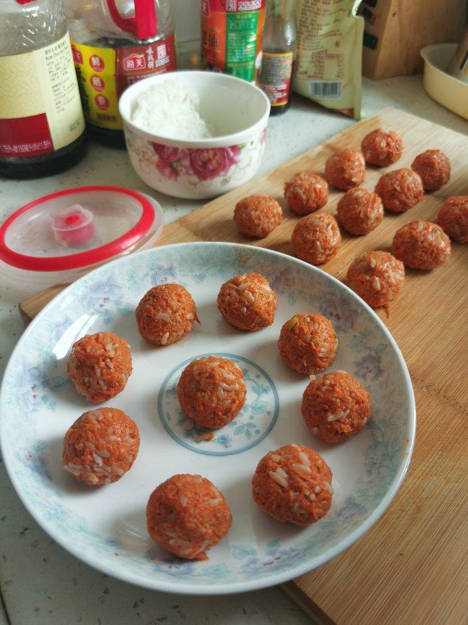老北京炸胡萝卜素丸子