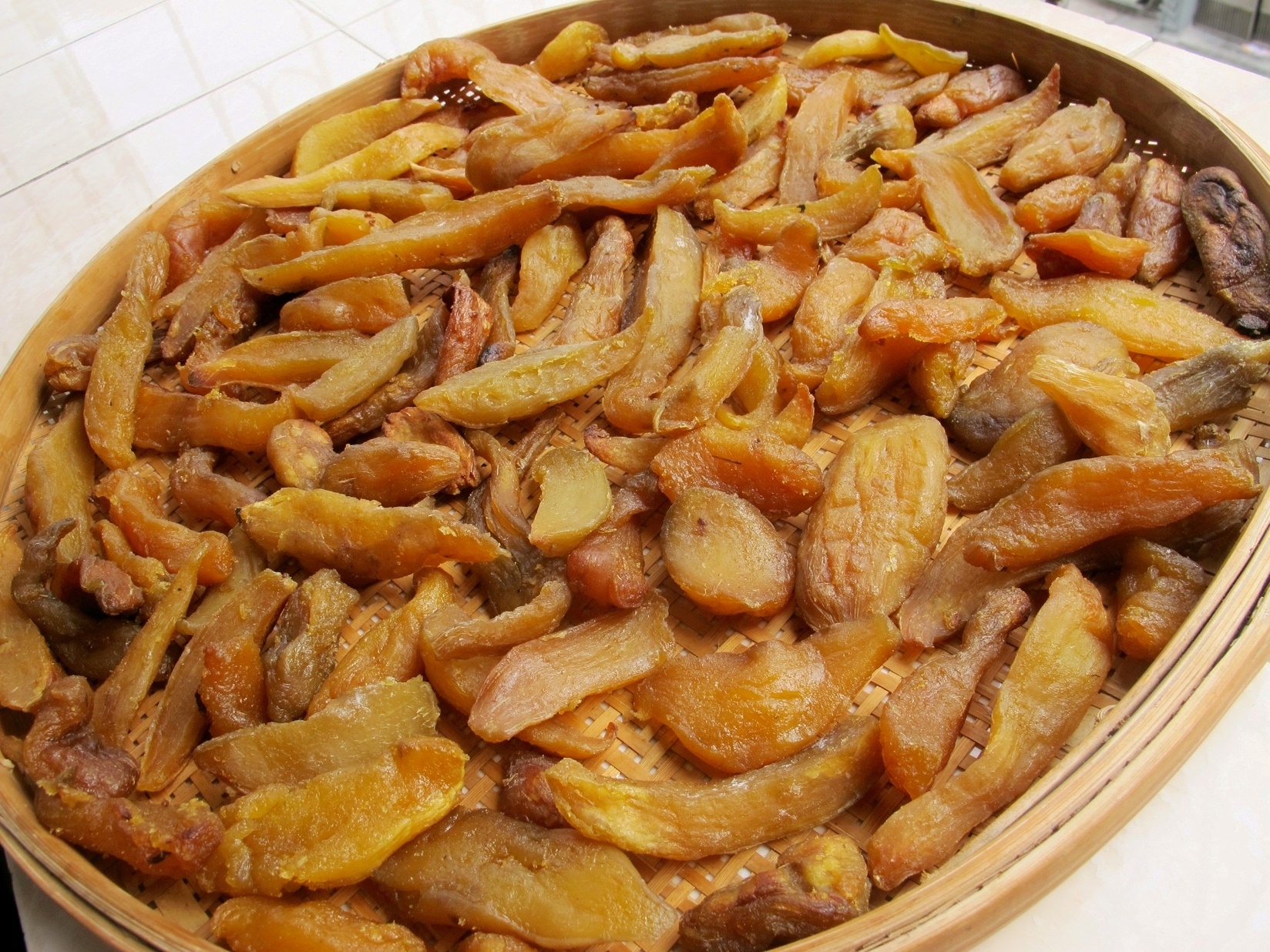 自制红心地瓜干