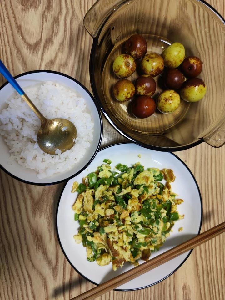青椒炒鸡蛋