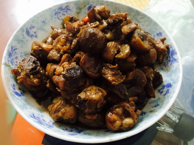 板栗烧鸡