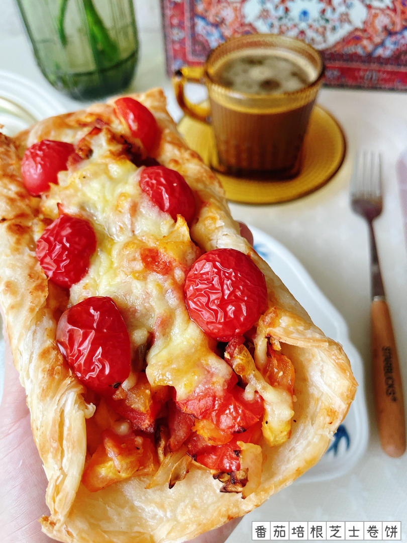 星爸爸的番茄牛肉芝士卷饼🌟