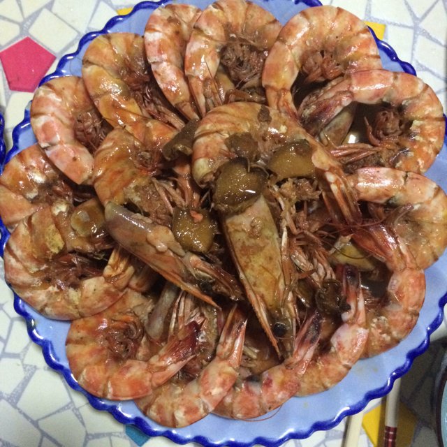 油焖大虾