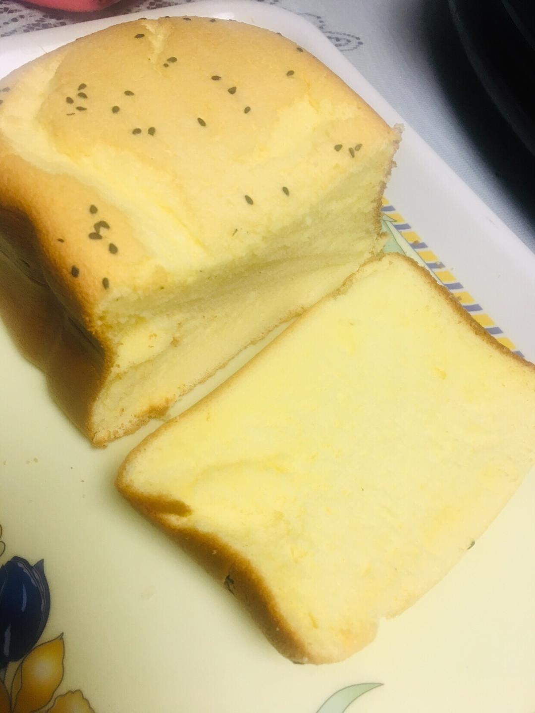 面包机版戚风蛋糕