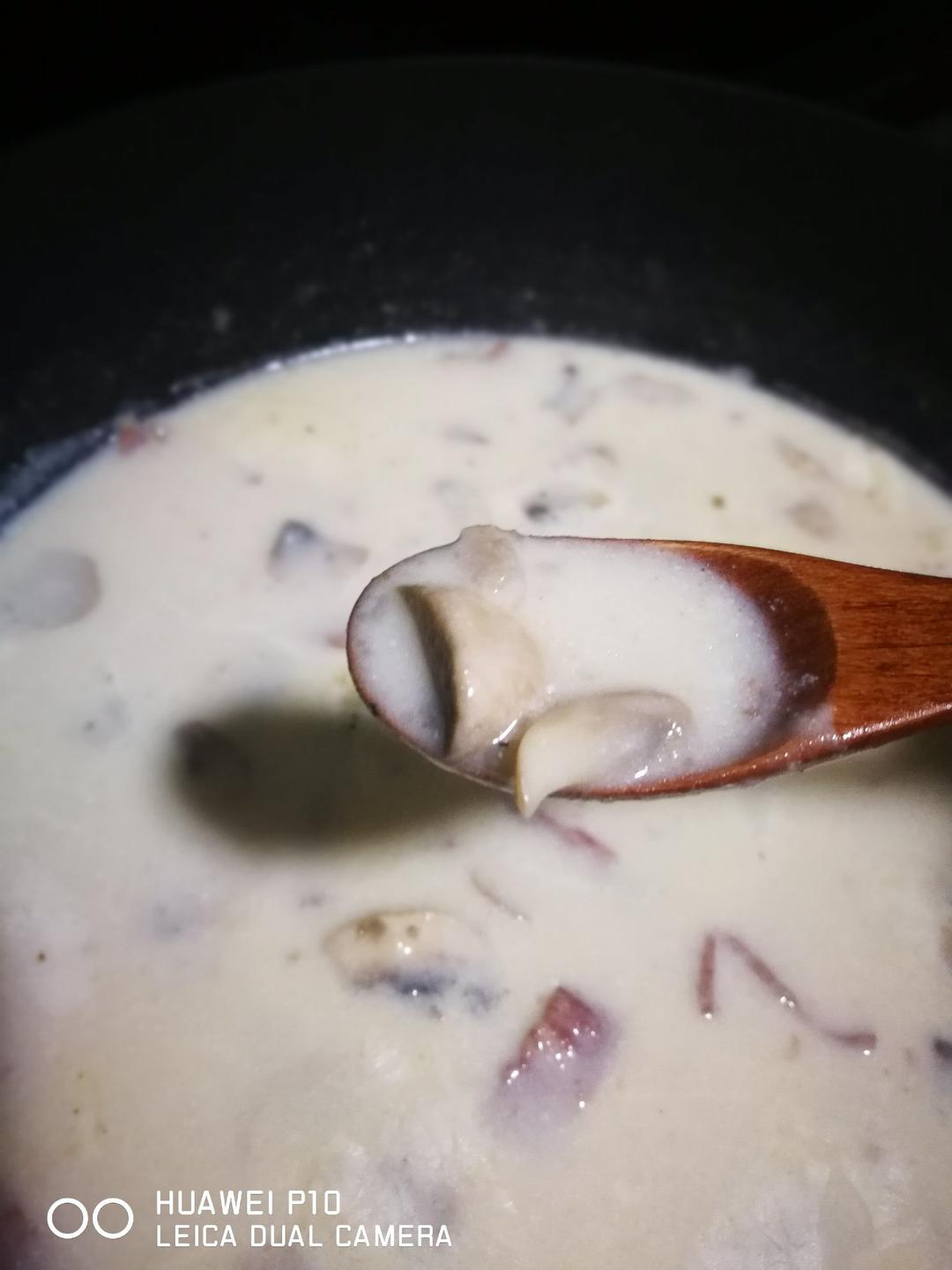 奶油鸡茸蘑菇汤（必胜客同款）