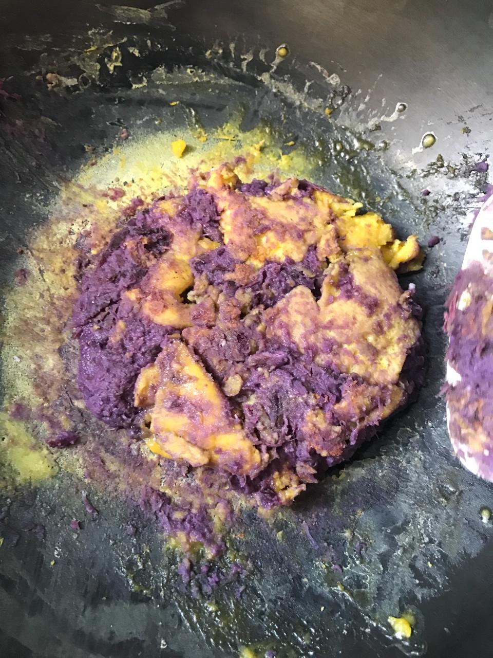 紫薯鸡蛋卷
