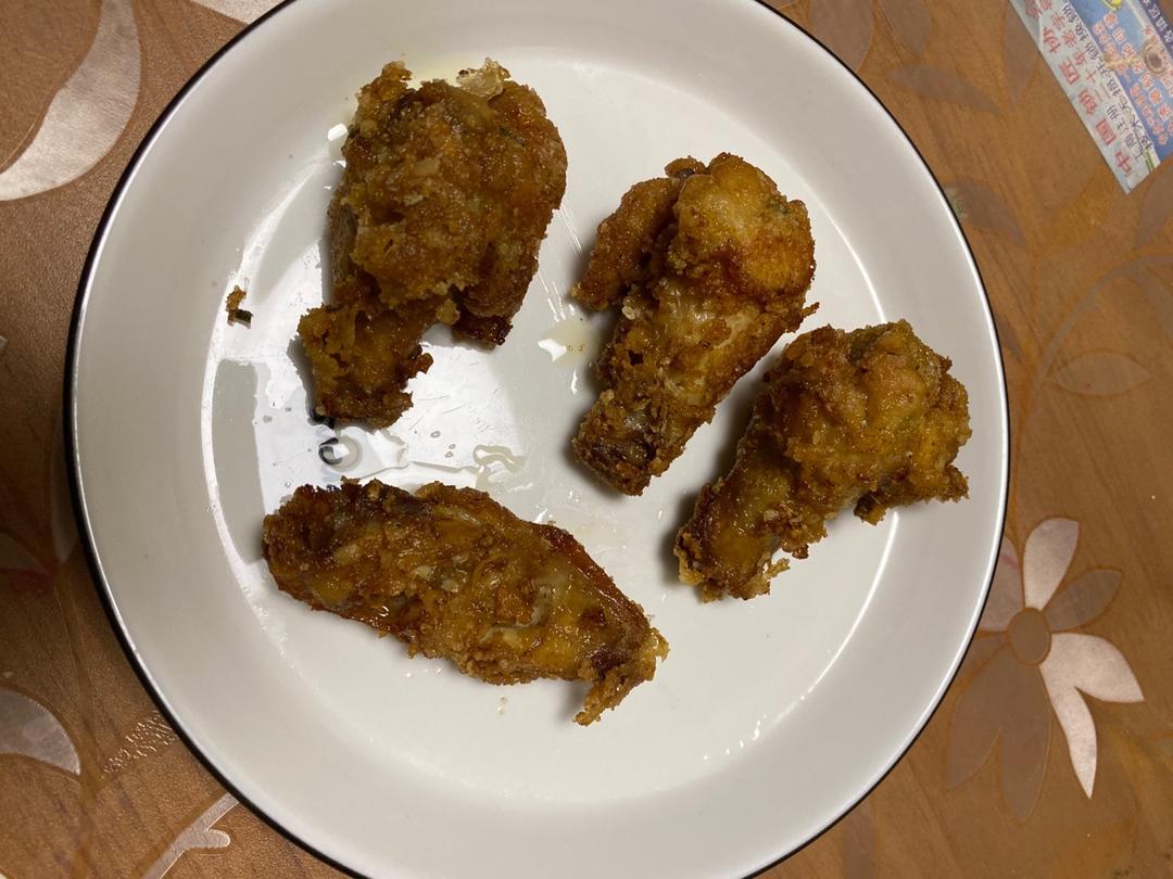 蒜香炸鸡翅