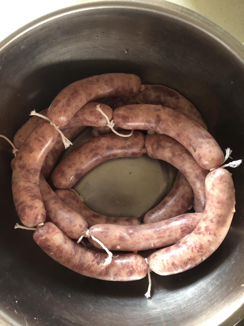 Q弹多汁的自制台式脆皮肠——绝对秒杀市售