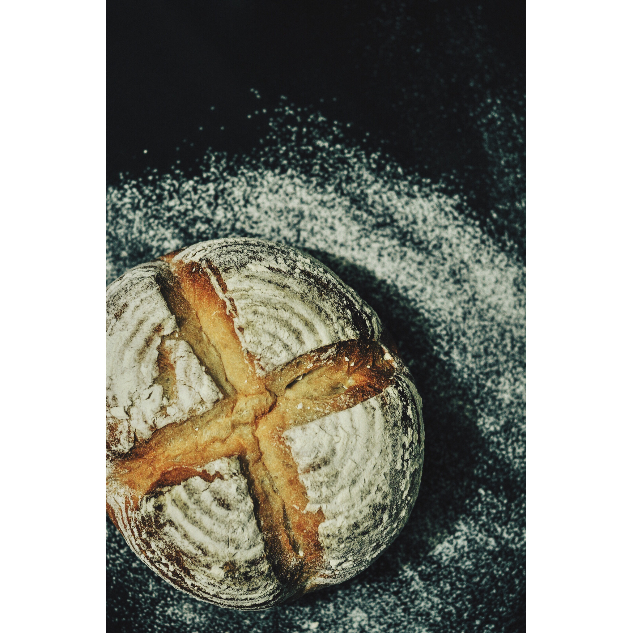 无油全麦乡村面包